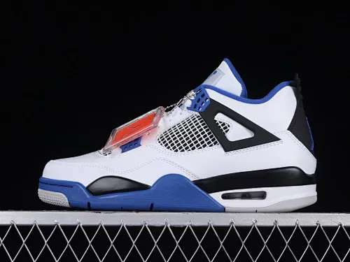 All categories Air Jordan Jordan series basketball shoes Air Jordan 4 OG version Air Jordan 4 Retro AJ4 Joe 4 white and blue 308497-117